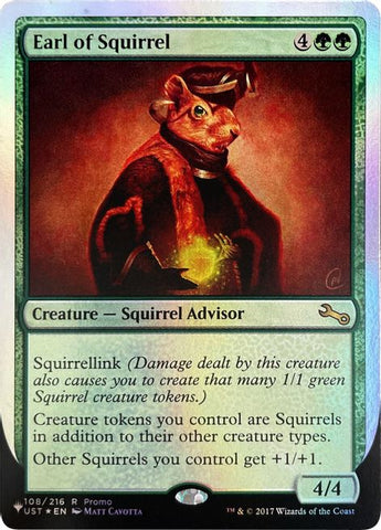 Earl of Squirrel (Unfinity Foil Edition) [The List] - The Mythic Store | 24h Order Processing