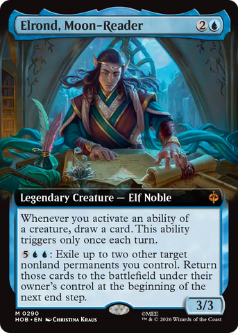 Elrond, Moon-Reader (Extended Art) [The Hobbit] - The Mythic Store | 24h Order Processing