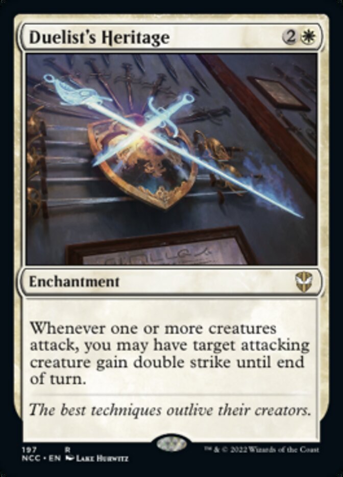 Duelist's Heritage [Streets of New Capenna Commander] - The Mythic Store | 24h Order Processing