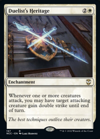 Duelist's Heritage [Streets of New Capenna Commander] - The Mythic Store | 24h Order Processing