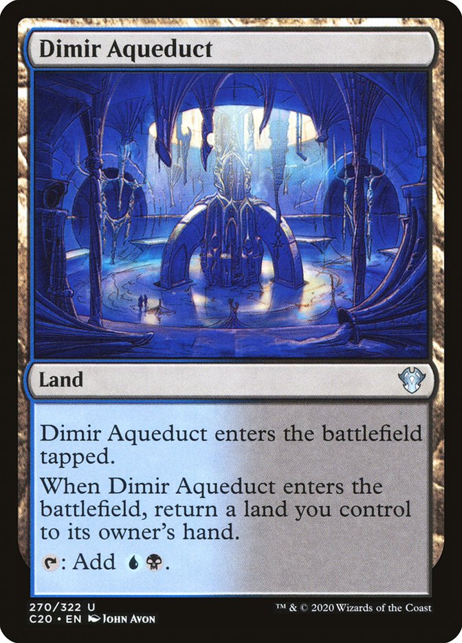 Dimir Aqueduct [Commander 2020] - The Mythic Store | 24h Order Processing