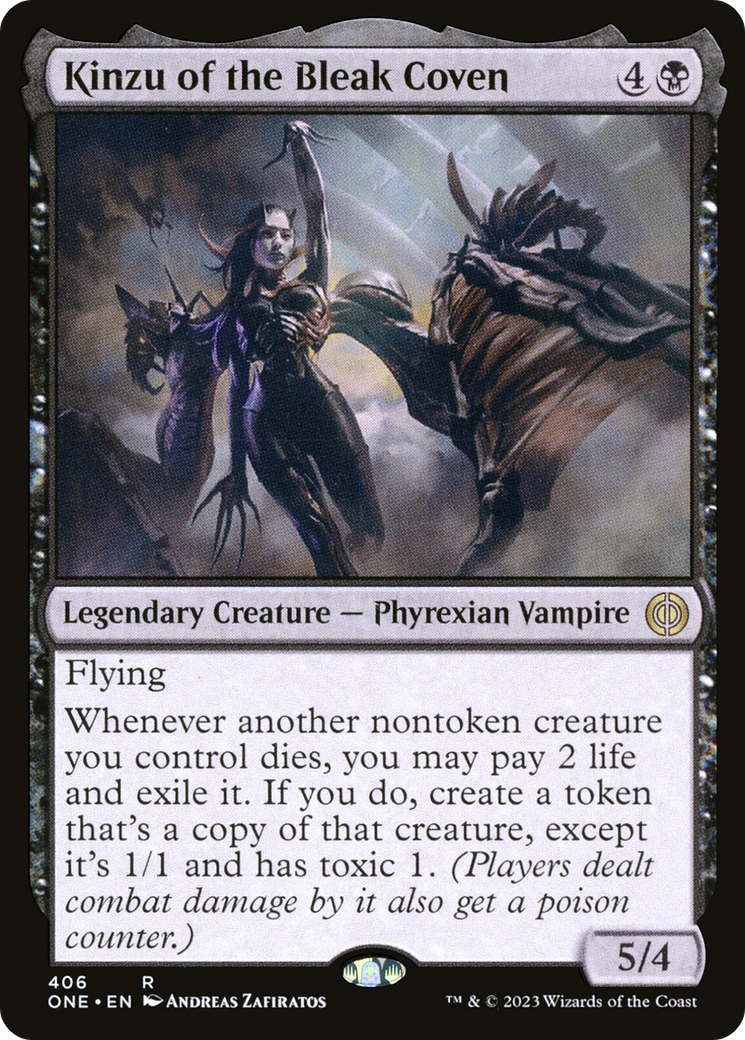 Kinzu of the Bleak Coven [Phyrexia: All Will Be One] - The Mythic Store | 24h Order Processing