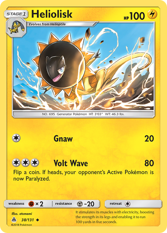 Heliolisk (38/131) [Sun & Moon: Forbidden Light] - The Mythic Store | 24h Order Processing