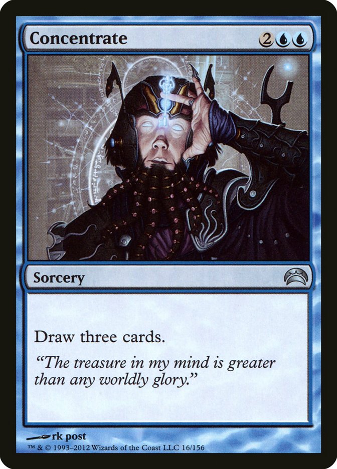 Concentrate [Planechase 2012] - The Mythic Store | 24h Order Processing