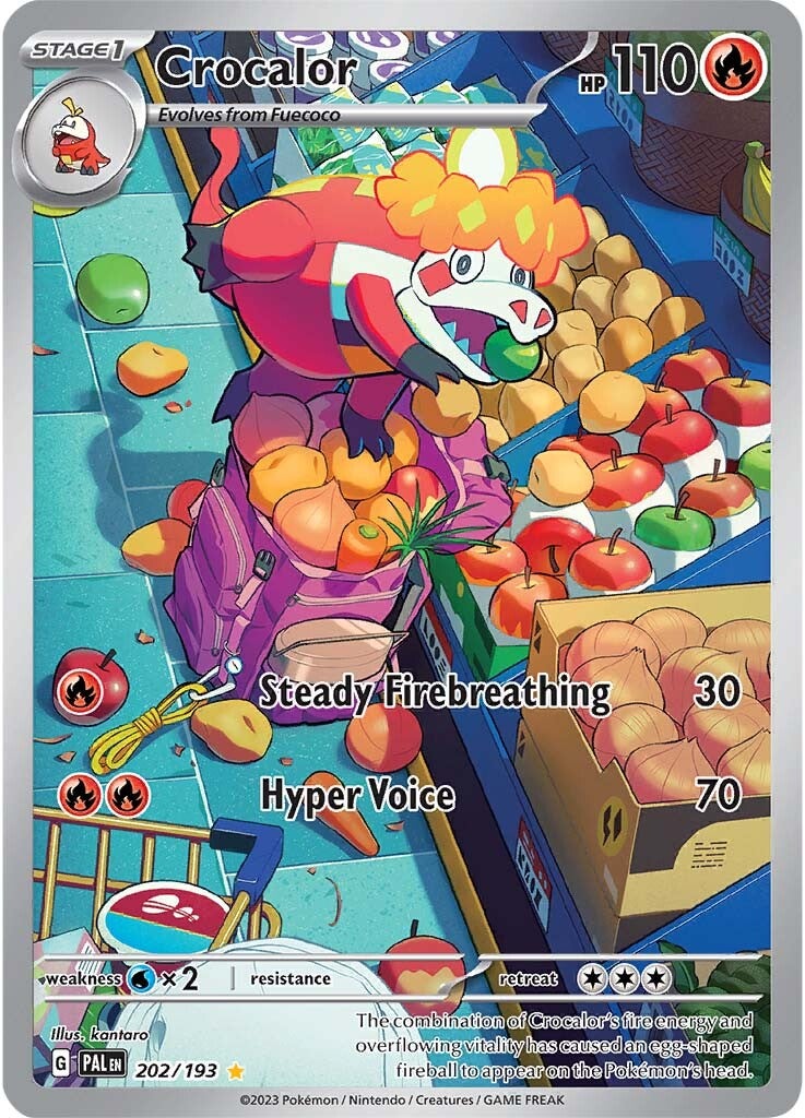Crocalor (202/193) [Scarlet & Violet: Paldea Evolved] - The Mythic Store | 24h Order Processing