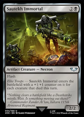 Sautekh Immortal (Surge Foil) [Warhammer 40,000] - The Mythic Store | 24h Order Processing