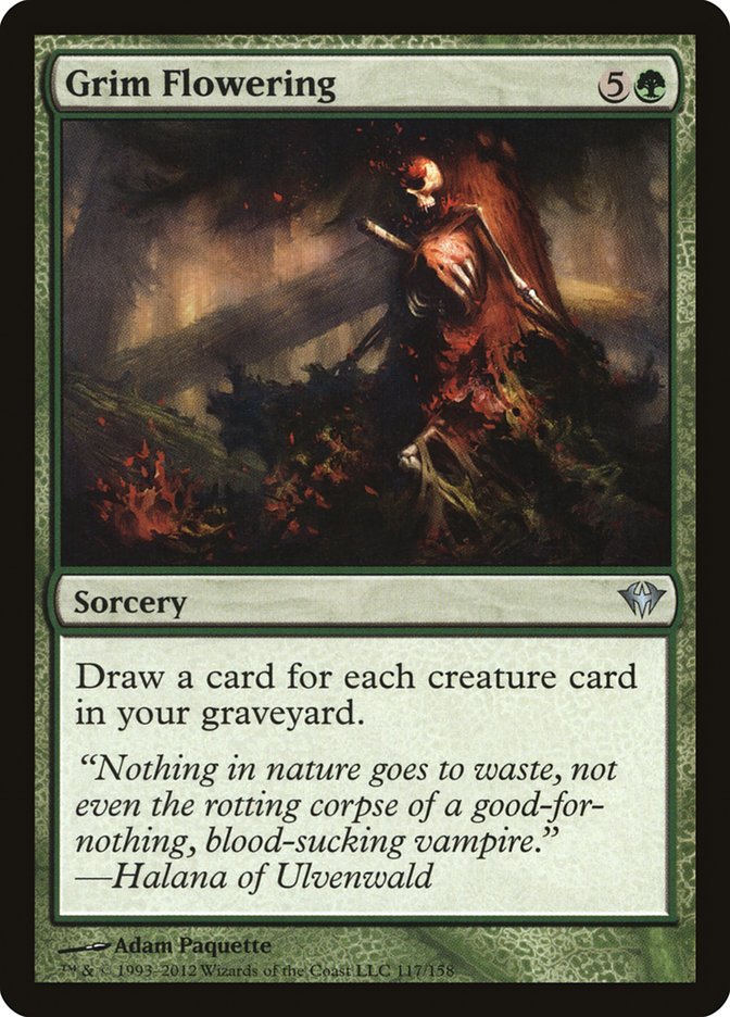 Grim Flowering [Dark Ascension] - The Mythic Store | 24h Order Processing