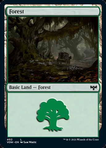 Forest (402) [Innistrad: Crimson Vow] - The Mythic Store | 24h Order Processing