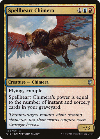 Spellheart Chimera [Commander 2016] - The Mythic Store | 24h Order Processing