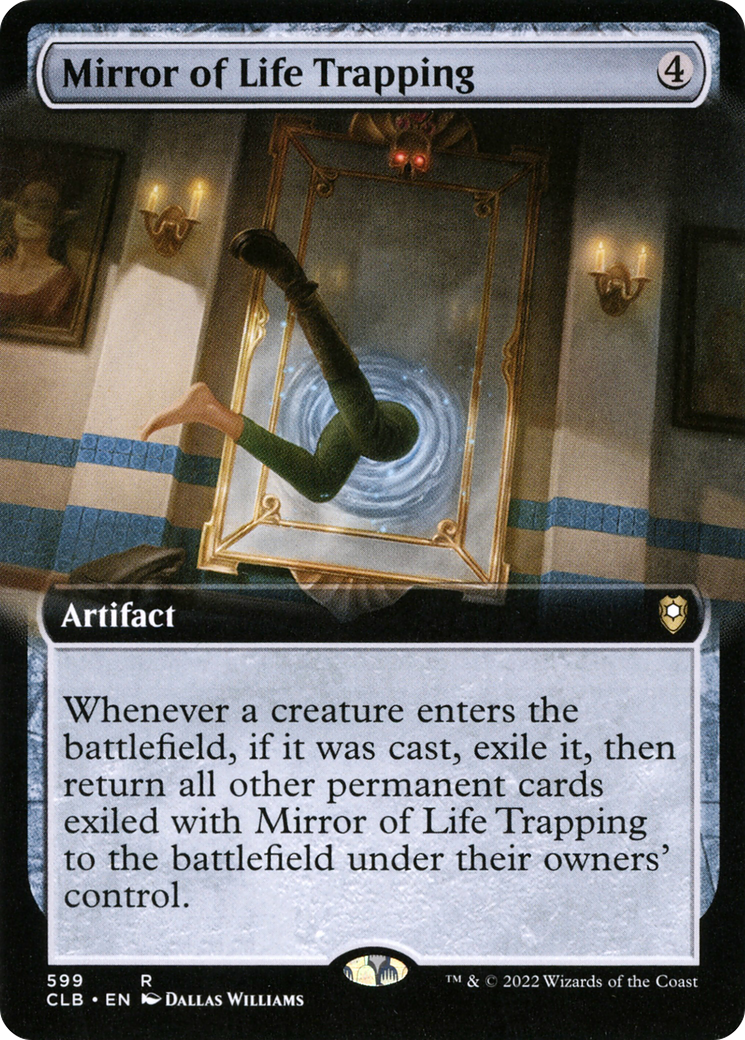 Mirror of Life Trapping (Extended Art) [Commander Legends: Battle for Baldur's Gate] - The Mythic Store | 24h Order Processing