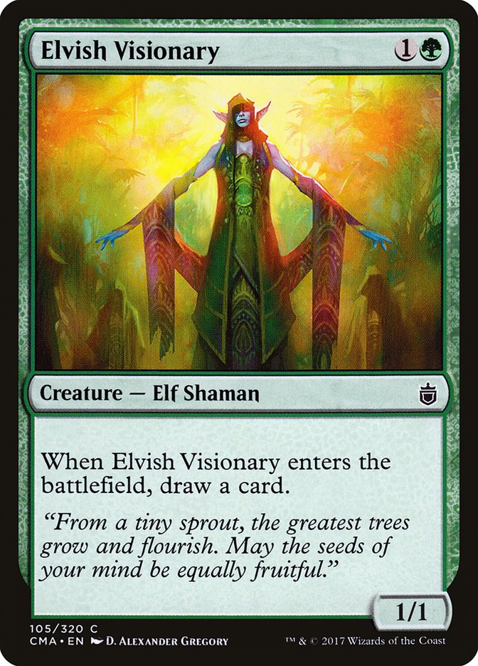 Elvish Visionary [Commander Anthology] - The Mythic Store | 24h Order Processing