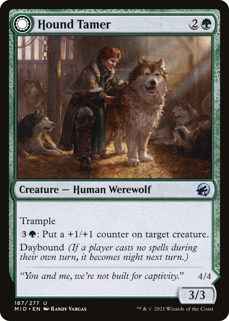 Hound Tamer // Untamed Pup [Innistrad: Midnight Hunt] - The Mythic Store | 24h Order Processing