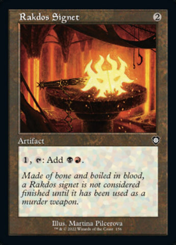 Rakdos Signet (Retro) [The Brothers' War Commander] - The Mythic Store | 24h Order Processing
