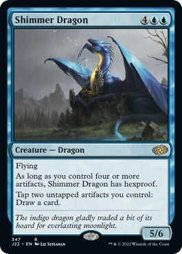Shimmer Dragon [Jumpstart 2022] - The Mythic Store | 24h Order Processing