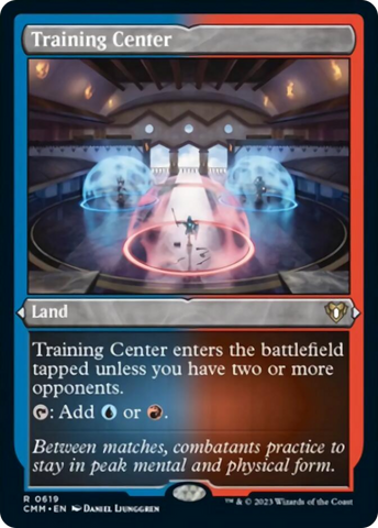 Training Center (Foil Etched) [Commander Masters] - The Mythic Store | 24h Order Processing