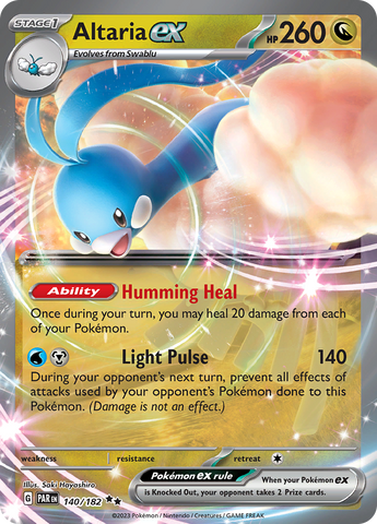 Altaria ex (140/182) [Scarlet & Violet: Paradox Rift] - The Mythic Store | 24h Order Processing