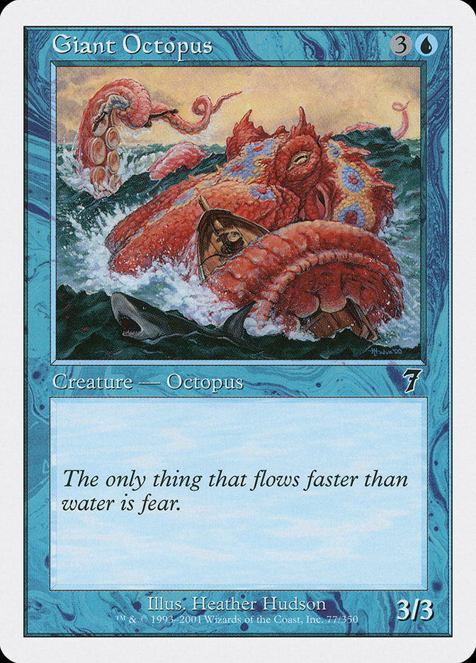 Giant Octopus [Seventh Edition] - The Mythic Store | 24h Order Processing