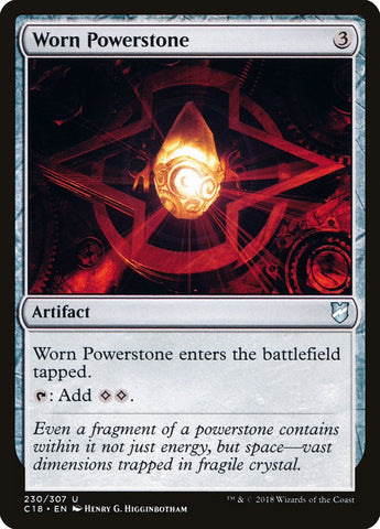 Worn Powerstone [Commander 2018] - The Mythic Store | 24h Order Processing