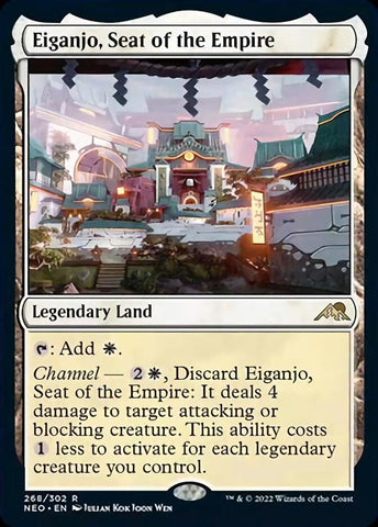 Eiganjo, Seat of the Empire [Kamigawa: Neon Dynasty] - The Mythic Store | 24h Order Processing