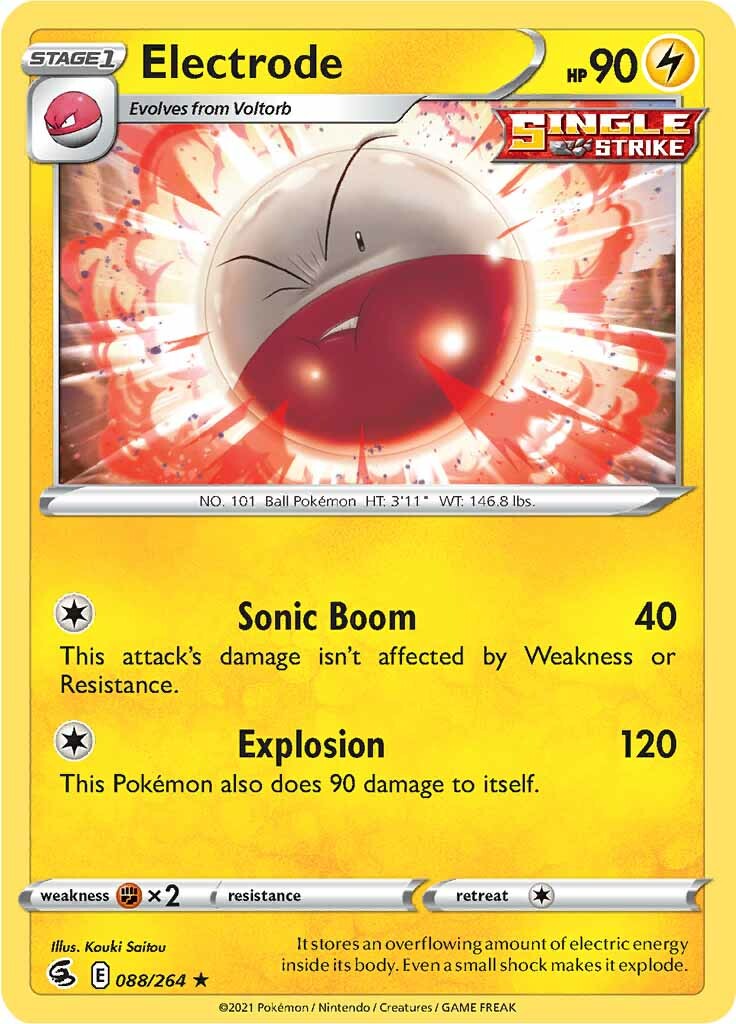 Electrode (088/264) [Sword & Shield: Fusion Strike] - The Mythic Store | 24h Order Processing