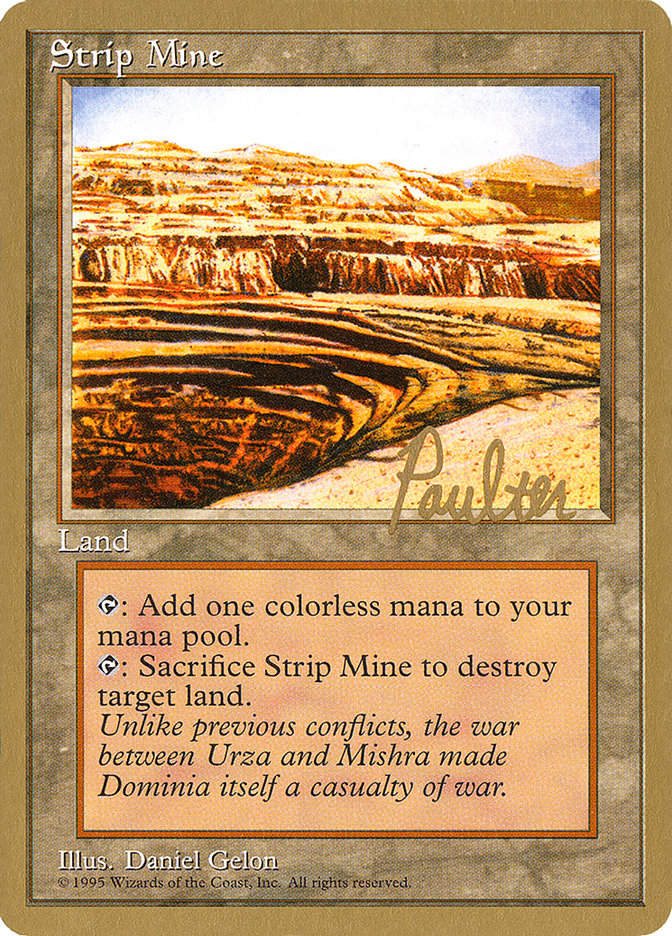 Strip Mine (Preston Poulter) [Pro Tour Collector Set] - The Mythic Store | 24h Order Processing