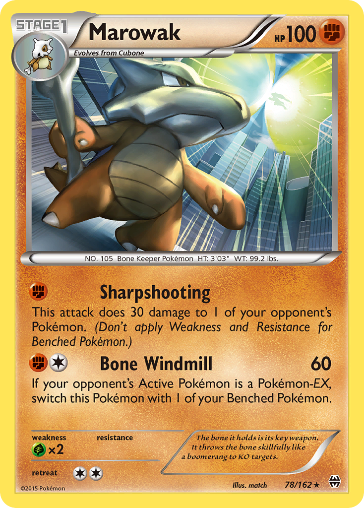 Marowak (78/162) [XY: BREAKthrough] - The Mythic Store | 24h Order Processing