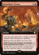 Berserker's Frenzy (Extended Art) [Dungeons & Dragons: Adventures in the Forgotten Realms Commander] - The Mythic Store | 24h Order Processing