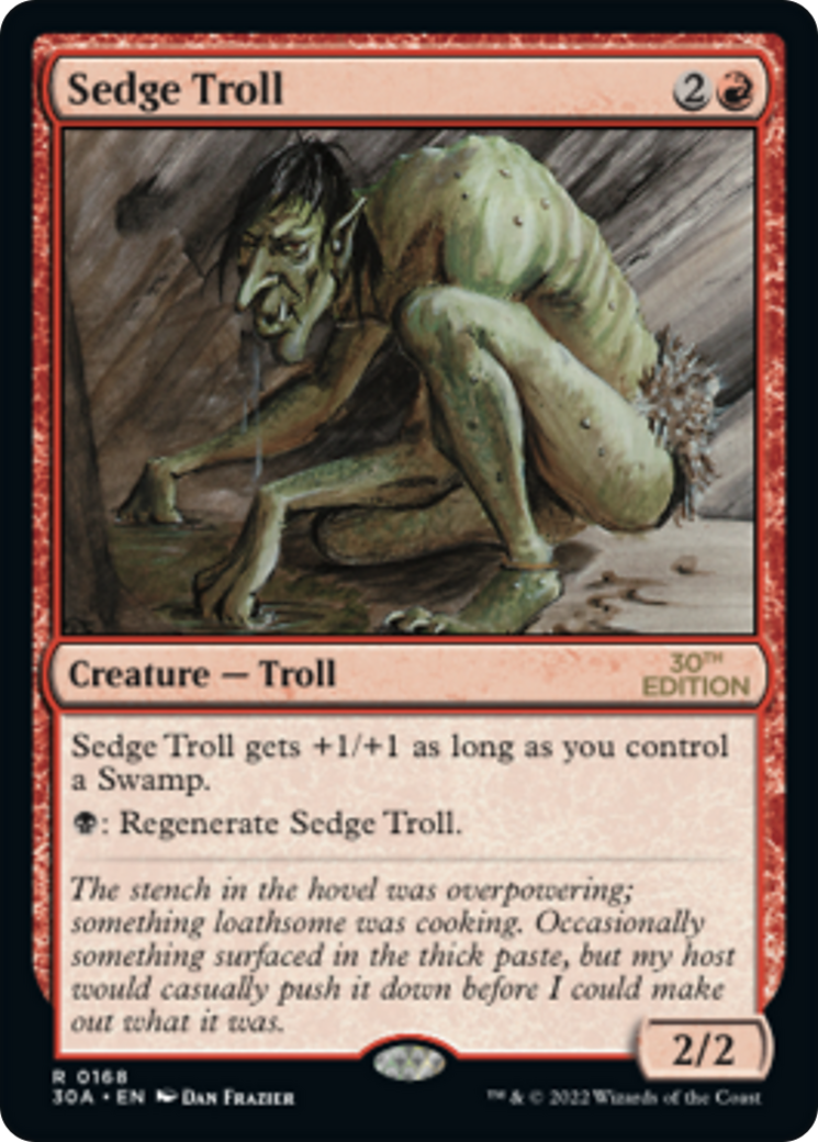 Sedge Troll [30th Anniversary Edition] - The Mythic Store | 24h Order Processing