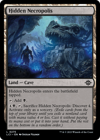 Hidden Necropolis [The Lost Caverns of Ixalan] - The Mythic Store | 24h Order Processing