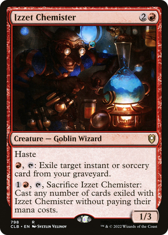 Izzet Chemister [Commander Legends: Battle for Baldur's Gate] - The Mythic Store | 24h Order Processing