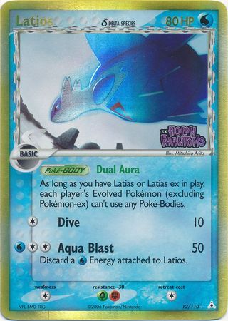 Latios (12/110) (Delta Species) (Stamped) [EX: Holon Phantoms] - The Mythic Store | 24h Order Processing