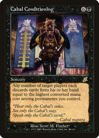 Cabal Conditioning [Scourge] - The Mythic Store | 24h Order Processing