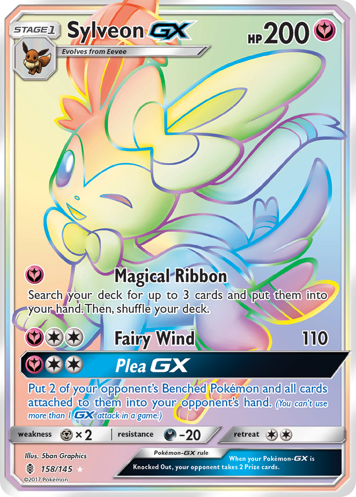 Sylveon GX (158/145) [Sun & Moon: Guardians Rising] - The Mythic Store | 24h Order Processing