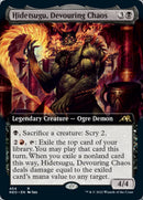 Hidetsugu, Devouring Chaos (Extended Art) [Kamigawa: Neon Dynasty] - The Mythic Store | 24h Order Processing