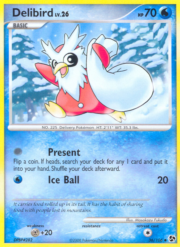 Delibird (36/106) [Diamond & Pearl: Great Encounters] - The Mythic Store | 24h Order Processing