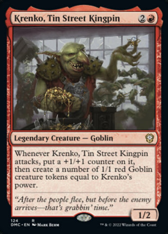 Krenko, Tin Street Kingpin [Dominaria United Commander] - The Mythic Store | 24h Order Processing