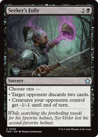 Seeker's Folly [Foundations] - The Mythic Store | 24h Order Processing