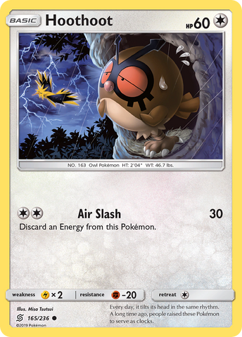 Hoothoot (165/236) [Sun & Moon: Unified Minds] - The Mythic Store | 24h Order Processing