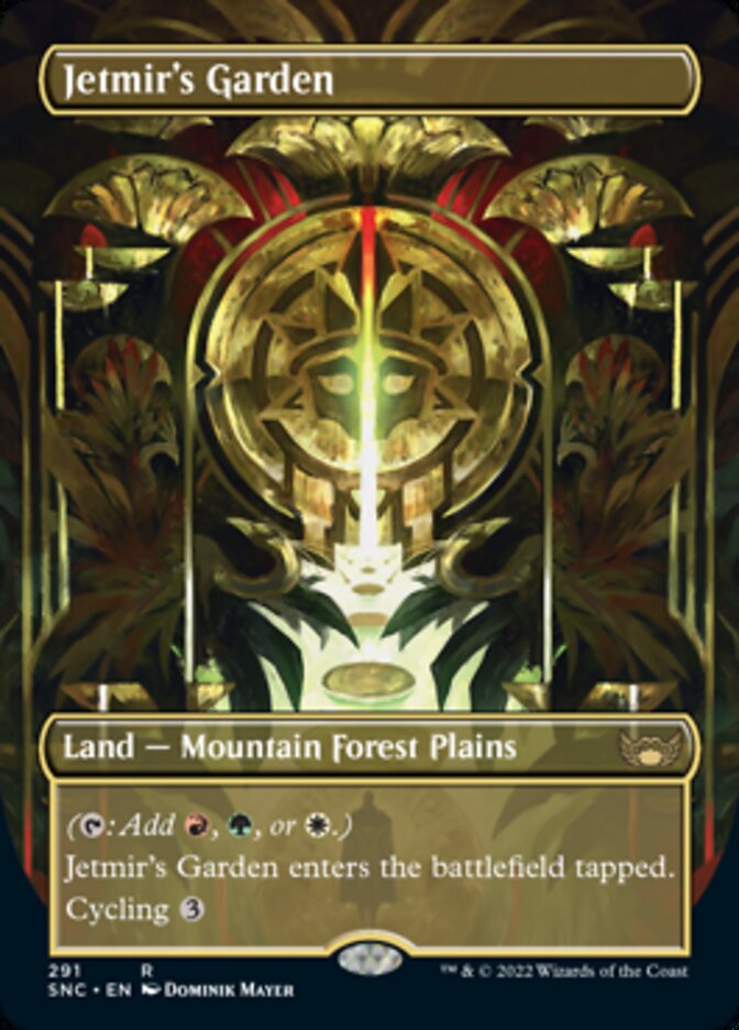 Jetmir's Garden (Borderless Alternate Art) [Streets of New Capenna] - The Mythic Store | 24h Order Processing