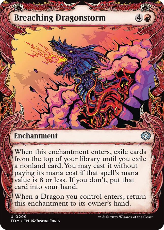 Breaching Dragonstorm (Showcase) [Tarkir: Dragonstorm] - The Mythic Store | 24h Order Processing