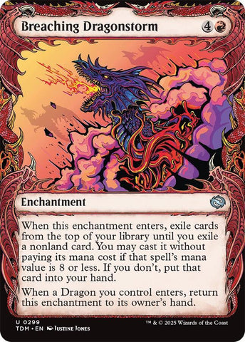 Breaching Dragonstorm (Showcase) [Tarkir: Dragonstorm] - The Mythic Store | 24h Order Processing