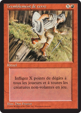 Earthquake [Foreign Black Border] - The Mythic Store | 24h Order Processing