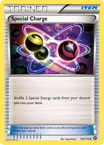 Special Charge (105/114) [XY: Steam Siege] - The Mythic Store | 24h Order Processing