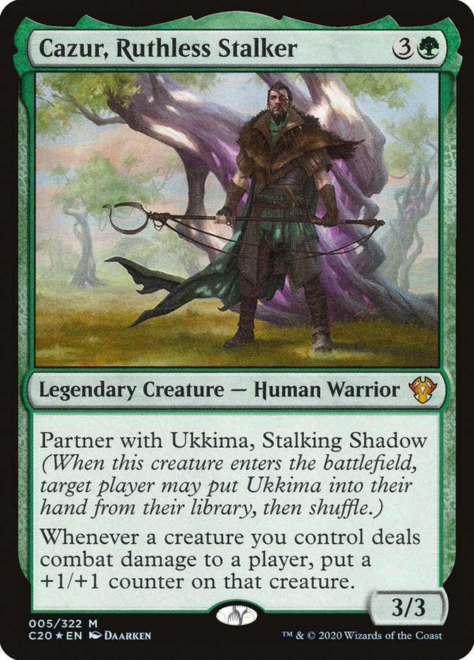 Cazur, Ruthless Stalker [Commander 2020] - The Mythic Store | 24h Order Processing