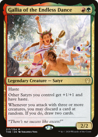 Gallia of the Endless Dance (Promo Pack) [Theros Beyond Death Promos] - The Mythic Store | 24h Order Processing