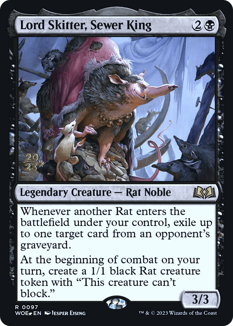 Lord Skitter, Sewer King [Wilds of Eldraine Prerelease Promos] - The Mythic Store | 24h Order Processing