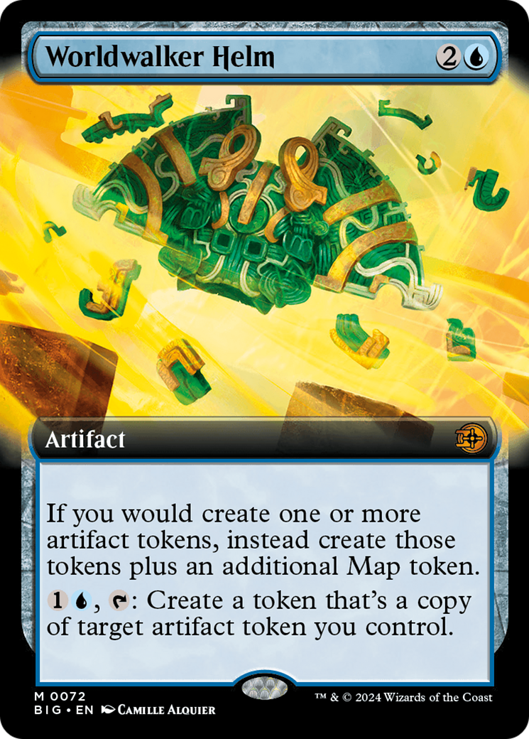 Worldwalker Helm (Extended Art) [Outlaws of Thunder Junction: The Big Score] - The Mythic Store | 24h Order Processing