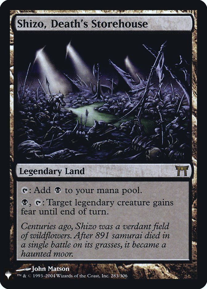 Shizo, Death's Storehouse [Mystery Booster] - The Mythic Store | 24h Order Processing