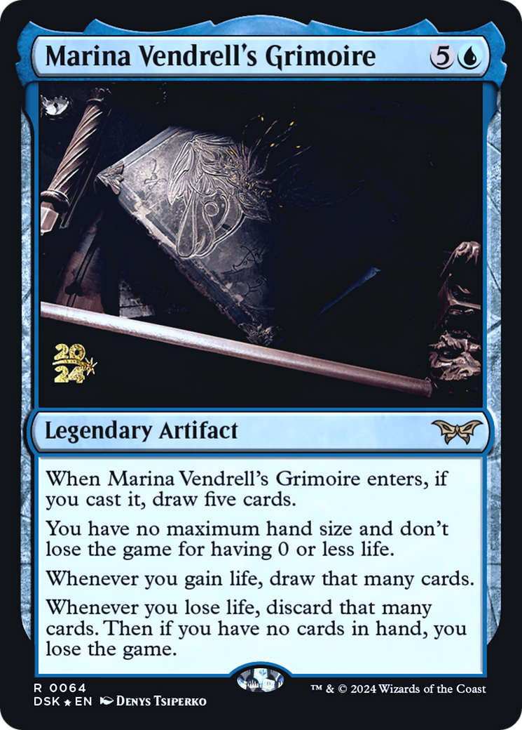 Marina Vendrell's Grimoire [Duskmourn: House of Horror Prerelease Promos] - The Mythic Store | 24h Order Processing