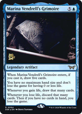 Marina Vendrell's Grimoire [Duskmourn: House of Horror Prerelease Promos] - The Mythic Store | 24h Order Processing